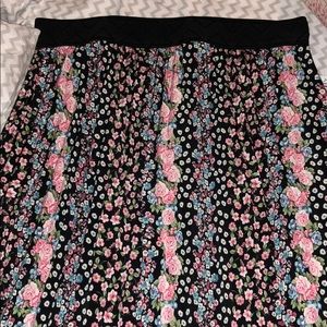 NWT Floral pleated Jill skirt